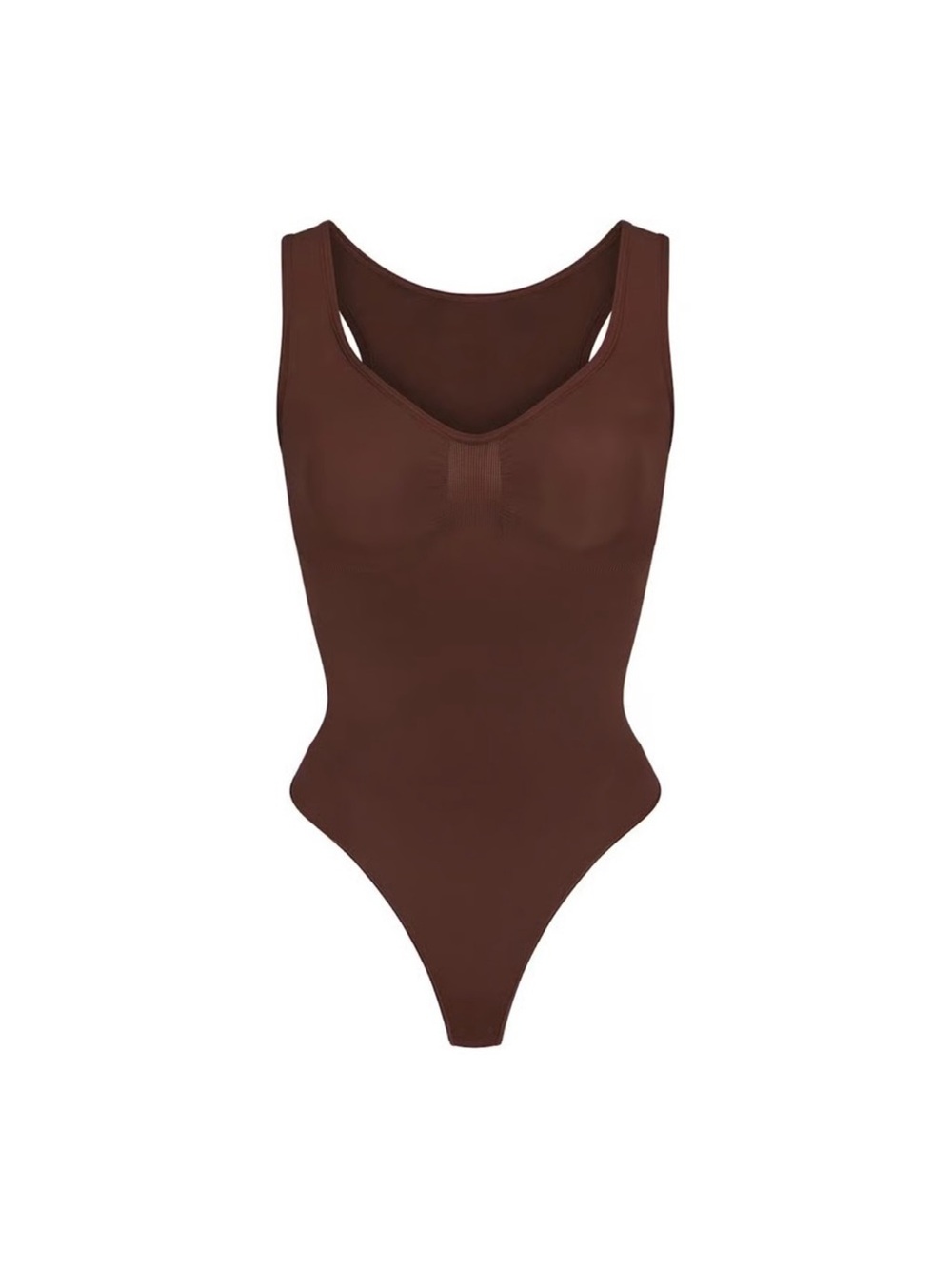 SKIMS Chocolate Seamless Sculpting Bodysuit